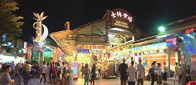 Destinasi Wisata Taiwan Pasar Shilin, Taiwan