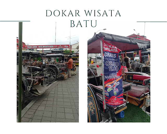 Dokar Wisata Gratis di alun-alun Batu Dokar Wisata Batu